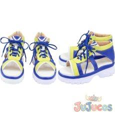 画像1: ヒシアマゾン　勝負服　コスプレ靴　ウマ娘プリティーダービー　コスプレブーツ　JUJUcosplay (1)