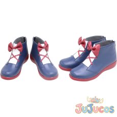 画像1: VTuber　笹木咲　三周年　制服　コスプレ靴　バーチャルYouTuber　コスプレブーツ　JUJUcosplay (1)