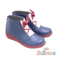 画像4: VTuber　笹木咲　三周年　制服　コスプレ靴　バーチャルYouTuber　コスプレブーツ　JUJUcosplay (4)