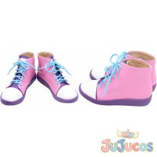 画像1: VTuber　鈴原るる　新衣装　コスプレ靴　バーチャルYouTuber　コスプレブーツ　JUJUcosplay (1)