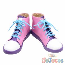 画像2: VTuber　鈴原るる　新衣装　コスプレ靴　バーチャルYouTuber　コスプレブーツ　JUJUcosplay (2)