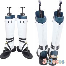 画像1: ヤエノムテキ　勝負服　コスプレ靴　ウマ娘プリティーダービー　コスプレブーツ　JUJUcosplay (1)