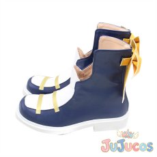 画像3: 鏡音リン　誕生10周年記念　コスプレ靴　VOCALOID(ボーカロイド)　コスプレブーツ　JUJUcosplay (3)