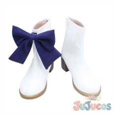 画像2: ファインモーション　勝負服　コスプレ靴　ウマ娘プリティーダービー　コスプレブーツ　JUJUcosplay (2)