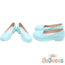 画像1: Aqours　恋になりたいAQUARIUM　覚醒後　渡辺曜　コスプレ靴　ラブライブ！サンシャイン!!　コスプレブーツ　JUJUcosplay (1)