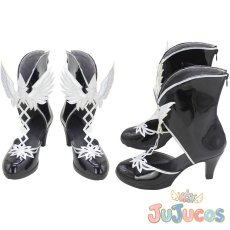 画像1: Vtuber　鷹嶺ルイ　初期2D　コスプレ靴　バーチャルYouTuber　コスプレブーツ　JUJUcosplay (1)