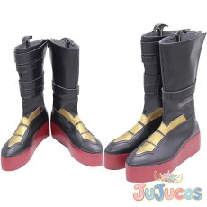 画像1: 加古 改二(かこ)　コスプレ靴　艦隊これくしょん -艦これ-　コスプレブーツ　JUJUcosplay (1)