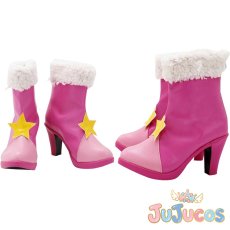 画像1: 星奈ひかる　コスプレ靴　スター☆トゥインクルプリキュア　コスプレブーツ　JUJUcosplay (1)