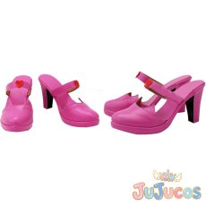 画像1: ココナツ　レースクイーンver.　コスプレ靴　ネコぱら　コスプレブーツ　JUJUcosplay (1)