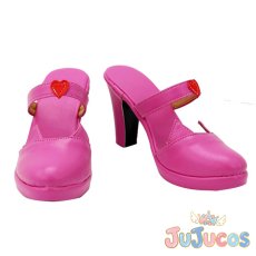 画像2: ココナツ　レースクイーンver.　コスプレ靴　ネコぱら　コスプレブーツ　JUJUcosplay (2)