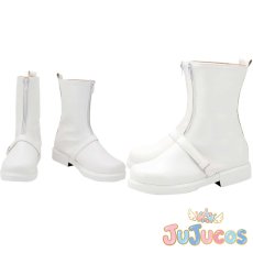 画像1: Ready Steady　鏡音リン　コスプレ靴　プロジェクトセカイ カラフルステージ！ feat. 初音ミク　コスプレブーツ　JUJUcosplay (1)