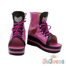 画像2: 小豆沢こはね　内なる力の目覚め　コスプレ靴　プロジェクトセカイ カラフルステージ！ feat. 初音ミク　コスプレブーツ　JUJUcosplay (2)