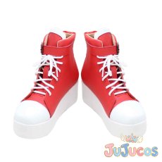 画像2: Vtuber　桃鈴ねね　私服衣装　コスプレ靴　バーチャルYouTuber　コスプレブーツ　JUJUcosplay (2)