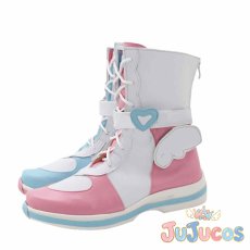 画像3: VTuber　天宮こころ　新衣装　コスプレ靴　バーチャルYouTuber　コスプレブーツ　JUJUcosplay (3)