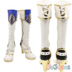 画像1: 二宮飛鳥　パレス・オブ・ファンタジア　コスプレ靴　アイドルマスター シンデレラガールズ　コスプレブーツ　JUJUcosplay (1)