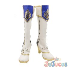画像2: 二宮飛鳥　パレス・オブ・ファンタジア　コスプレ靴　アイドルマスター シンデレラガールズ　コスプレブーツ　JUJUcosplay (2)