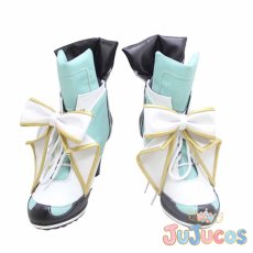 画像2: メジロドーベル　コスプレ靴　ウマ娘プリティーダービー　コスプレブーツ　JUJUcosplay (2)