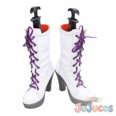 画像2: リリ　コスプレ靴　鉄拳7　コスプレブーツ　JUJUcosplay (2)