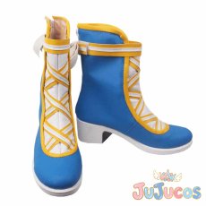 画像2: あんスタ　スカウト！ホワイトブリム　姫宮桃李　コスプレ靴　あんさんぶるスターズ！　コスプレブーツ　JUJUcosplay (2)