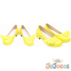 画像1: 木之本桜　エンジェルクラウン　コスプレ靴　カードキャプターさくら　コスプレブーツ　JUJUcosplay (1)