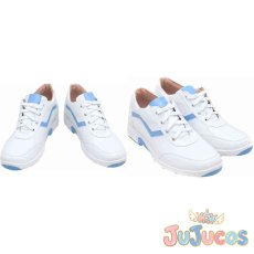 画像1: 霞沢ミユ　コスプレ靴　ブルーアーカイブ　コスプレブーツ　JUJUcosplay (1)