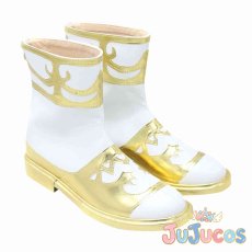 画像3: 豊聡耳神子　東方心綺楼　コスプレ靴　東方Project　コスプレブーツ　JUJUcosplay (3)