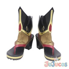 画像2: 久岐忍　コスプレ靴　原神(げんしん)　コスプレブーツ　JUJUcosplay (2)