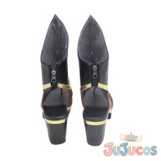 画像4: 久岐忍　コスプレ靴　原神(げんしん)　コスプレブーツ　JUJUcosplay (4)