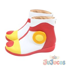 画像3: ウタ　コスプレ靴　ワンピース フィルム レッド（ONE PIECE FILM RED）　コスプレブーツ　JUJUcosplay (3)