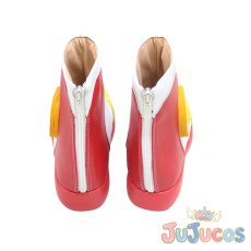 画像4: ウタ　コスプレ靴　ワンピース フィルム レッド（ONE PIECE FILM RED）　コスプレブーツ　JUJUcosplay (4)