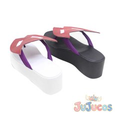 画像3: 狐ヶ咲甘色　コスプレ靴　#コンパス 戦闘摂理解析システム　コスプレブーツ　JUJUcosplay (3)