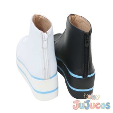 画像4: 初音ミク　マジカルミライ2020　コスプレ靴　VOCALOID　コスプレブーツ　JUJUcosplay (4)