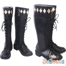 画像1: VTuber　葛葉（くずは）　Scarlet Invitation　コスプレ靴　バーチャルYouTuber　コスプレブーツ　JUJUcosplay (1)