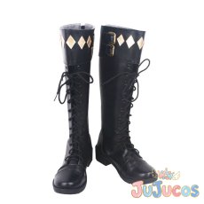 画像2: VTuber　葛葉（くずは）　Scarlet Invitation　コスプレ靴　バーチャルYouTuber　コスプレブーツ　JUJUcosplay (2)