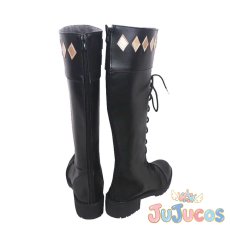 画像4: VTuber　葛葉（くずは）　Scarlet Invitation　コスプレ靴　バーチャルYouTuber　コスプレブーツ　JUJUcosplay (4)