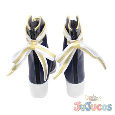 画像4: あんスタ　スカウト！ホワイトブリム　姫宮桃李　コスプレ靴　あんさんぶるスターズ！　コスプレブーツ　JUJUcosplay (4)