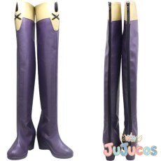 画像1: 兎沢深澄　コスプレ靴　ソードアート・オンライン　コスプレブーツ　JUJUcosplay (1)