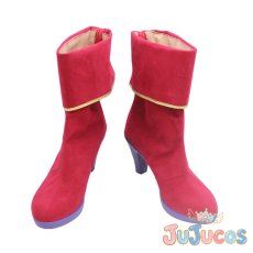 画像2: KOF15　麻宮アテナ　コスプレ靴　ザ・キング・オブ・ファイターズ15　コスプレブーツ　JUJUcosplay (2)