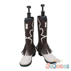 画像2: 神裂火織　コスプレ靴　とある魔術の禁書目録　コスプレブーツ　JUJUcosplay (2)