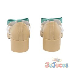 画像4: VTuber　尾丸ポルカ　私服衣装　コスプレ靴　バーチャルYouTuber　コスプレブーツ　JUJUcosplay (4)