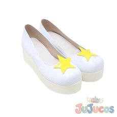 画像2: 木之本桜　オープニング　コスプレ靴　カードキャプターさくら　コスプレブーツ　JUJUcosplay (2)