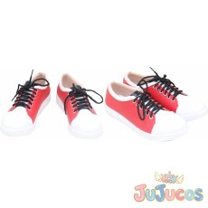 画像1: VTuber　伏見ガク　通常　私服　コスプレ靴　バーチャルYouTuber　コスプレブーツ　JUJUcosplay (1)