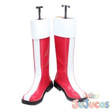 画像2: エミー・ローズ　コスプレ靴　ソニック・ザ・ヘッジホッグ　コスプレブーツ　JUJUcosplay (2)