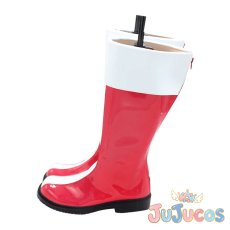 画像4: エミー・ローズ　コスプレ靴　ソニック・ザ・ヘッジホッグ　コスプレブーツ　JUJUcosplay (4)