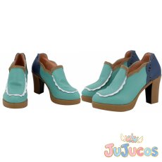 画像1: 森久保乃々　森のものがたり　コスプレ靴　アイドルマスター シンデレラガールズ　コスプレブーツ　JUJUcosplay (1)