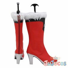 画像4: プリコネ　プリコネR　Princess Connect!　イリヤ(クリスマス)　コスプレ靴　プリンセスコネクト!Re:Dive　コスプレブーツ　JUJUcosplay (4)