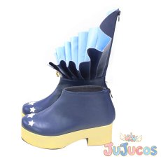 画像3: VTuber　星街すいせい　1stソロライブ衣装　コスプレ靴　バーチャルYouTuber　コスプレブーツ　JUJUcosplay (3)