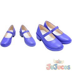 画像1: VTuber　勇気ちひろ　コスプレ靴　バーチャルYouTuber　コスプレブーツ　JUJUcosplay (1)