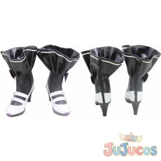 画像1: 白洲アズサ　コスプレ靴　ブルーアーカイブ　コスプレブーツ　JUJUcosplay (1)