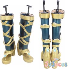 画像1: げんしん　ニィロウ(Nilou)　コスプレ靴　原神　コスプレブーツ　JUJUcosplay (1)